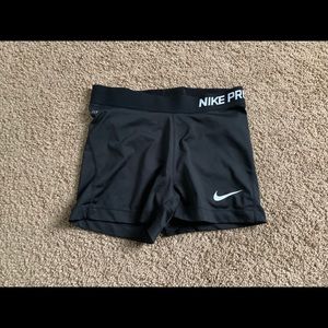 Nike Pro spandex shorts